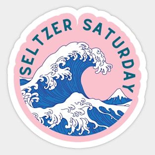 Seltzer Saturday Sticker